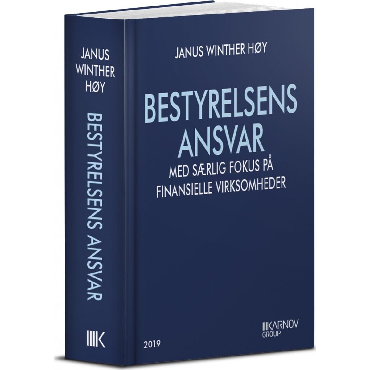 Bestyrelsens Ansvar - Janus Winther Høy - Bog