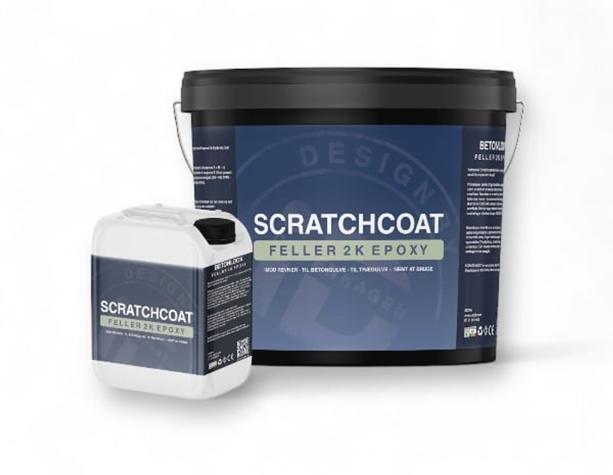 Betonlook Scratchcoat feller 2k - 25kg Set