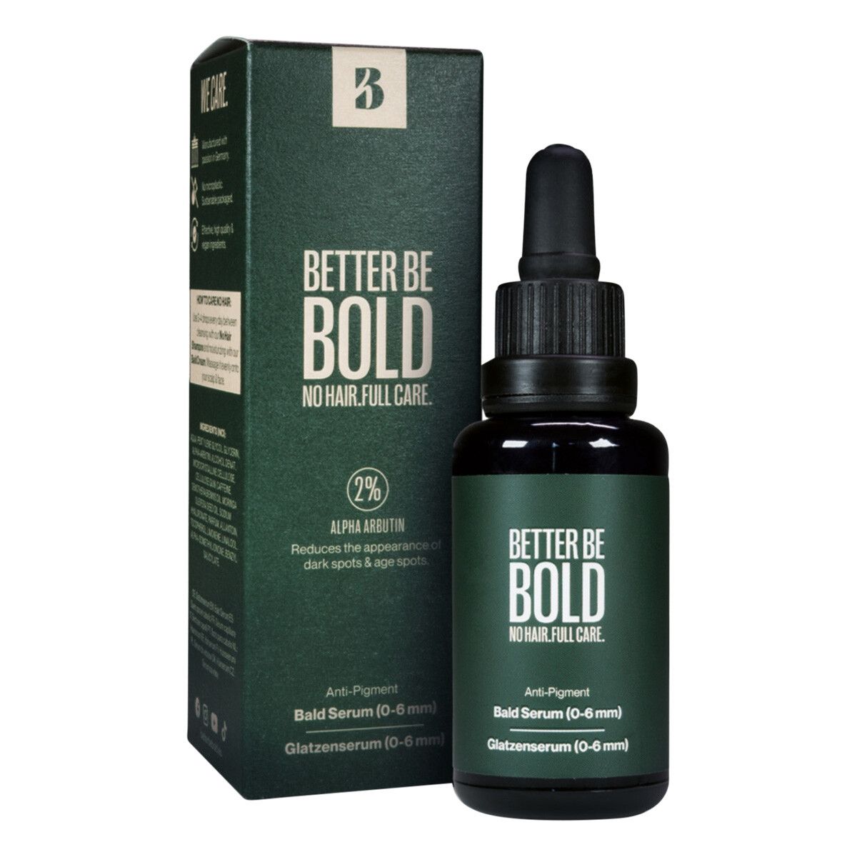 Better Be Bold Anti-Pigment Bald Serum (0-6 mm.), 30 ml.