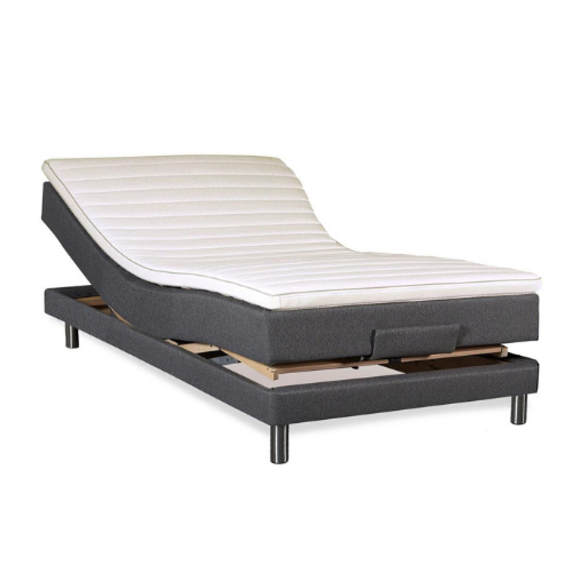 BETTER BED Happii elevationsseng | 90x200CM | Sort