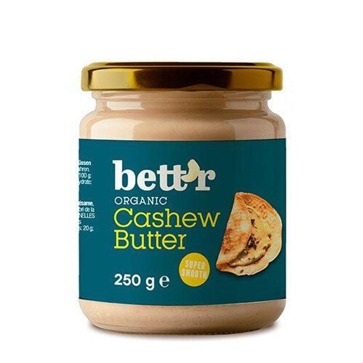 Bett´r Cashew butter Ø, 250g