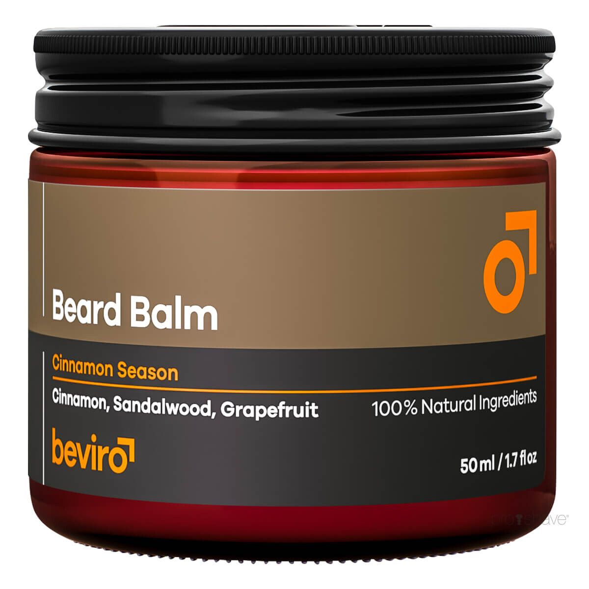 Beviro Beard Balm, Cinnamon Season, 50 ml.