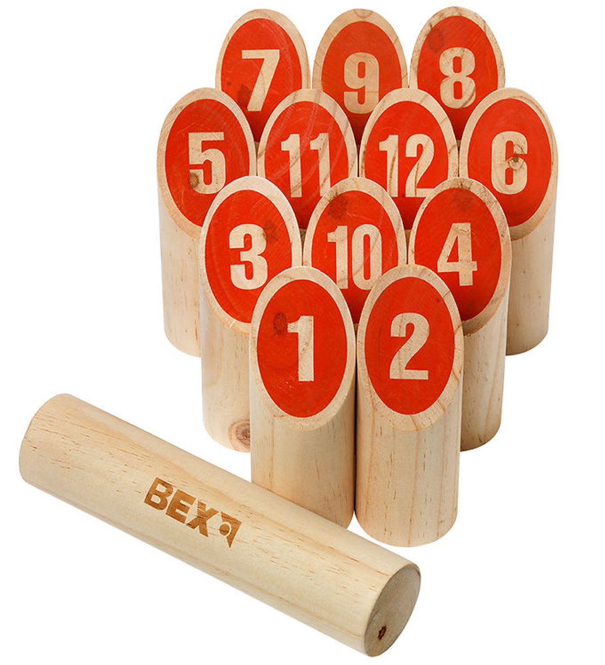 Bex Sport Havespil - Træ - Number Kubb Family