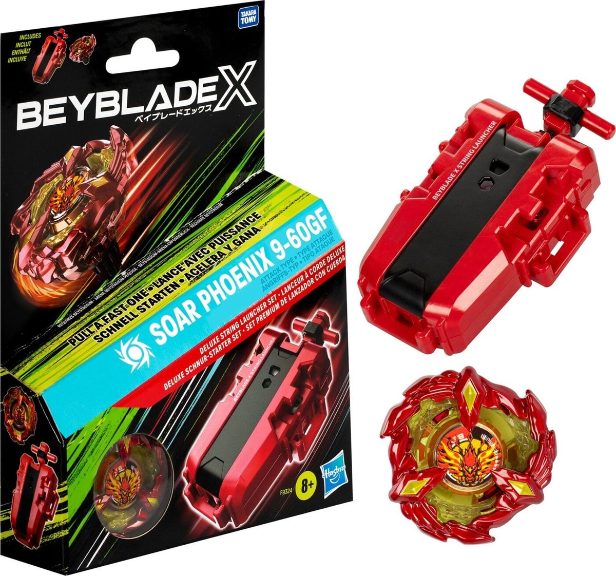 Beyblade - Bbx Deluxe String Launcher Set (f9324eu4)