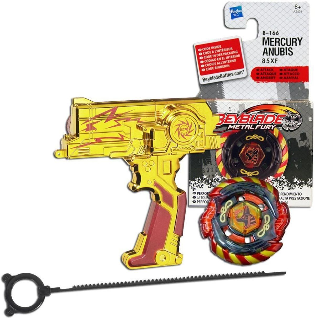 Beyblade Gear Duotron Launcher pakke