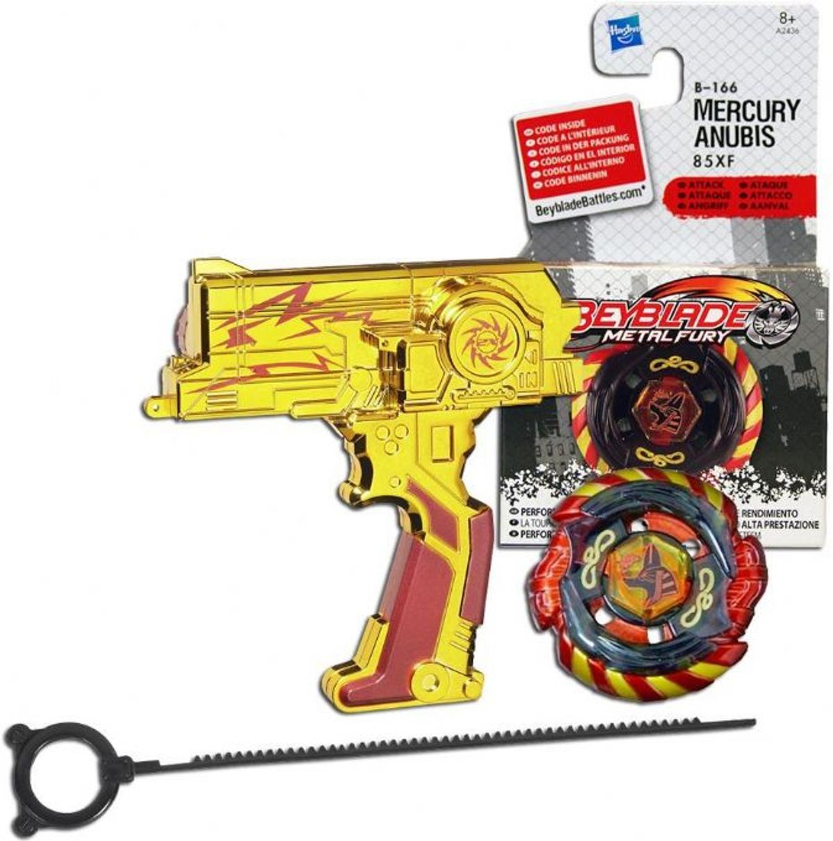 Beyblade Gear Duotron Launcher pakke