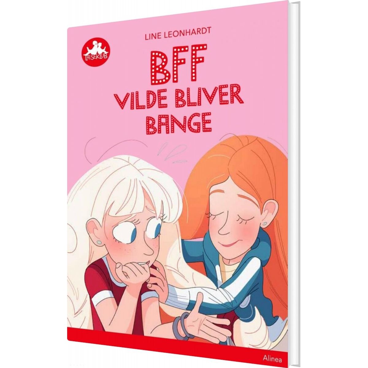 Bff - Vilde Bliver Bange, Rød Læseklub - Line Leonhardt - Bog