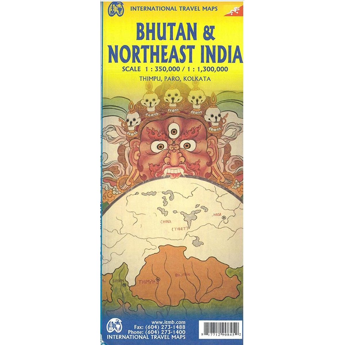 Bhutan And Northeast India - Itmb - English Book