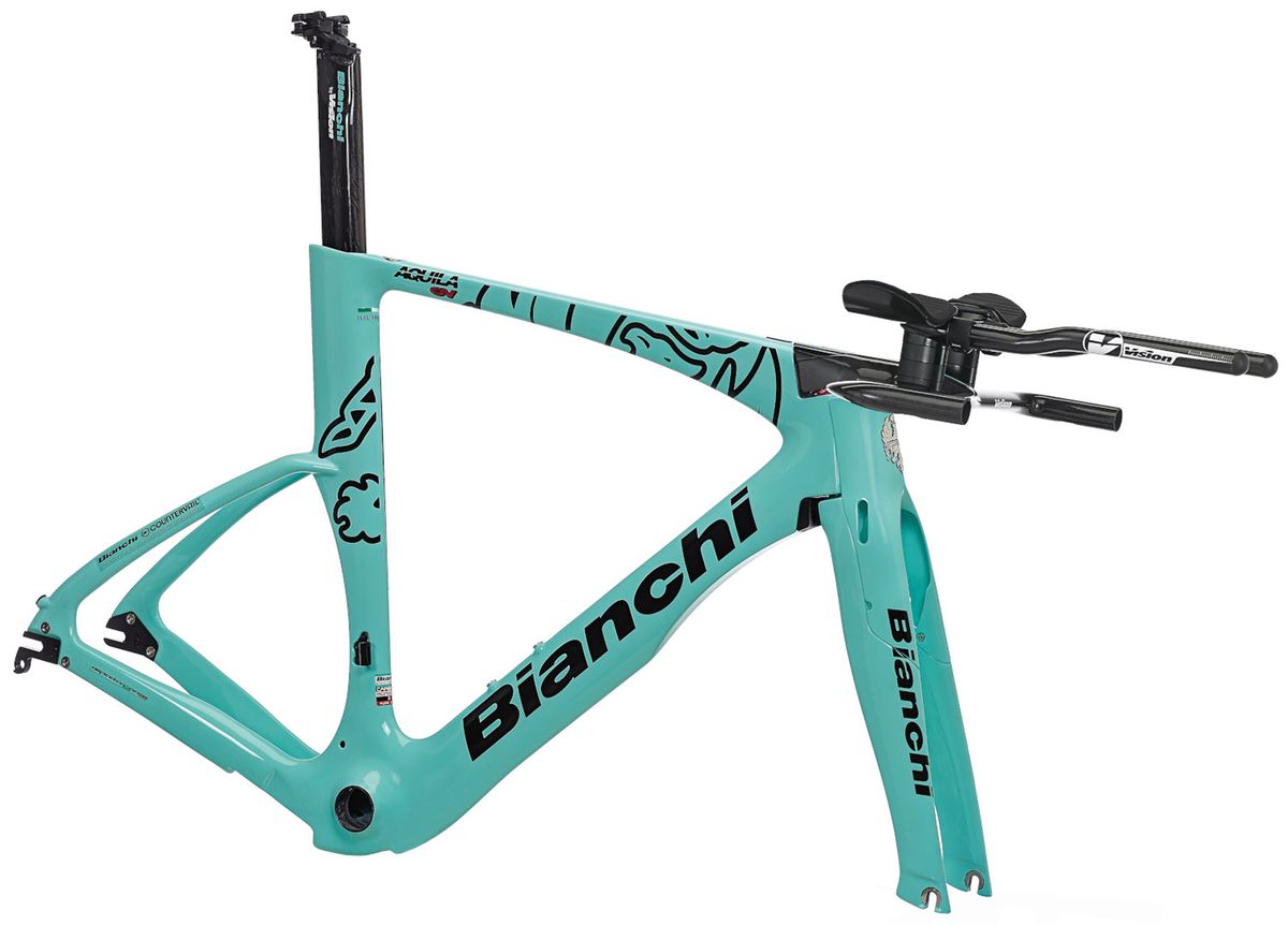 Bianchi Aquila CV Timetrai Rammekit 2021