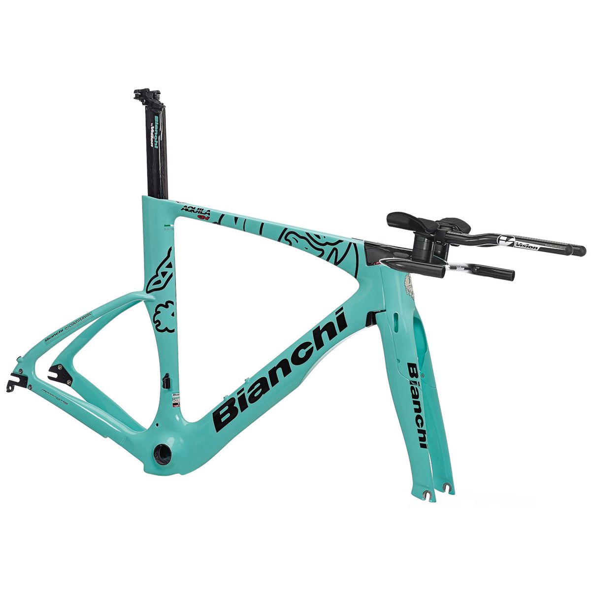 Bianchi Aquila CV Timetrai Rammekit 2021