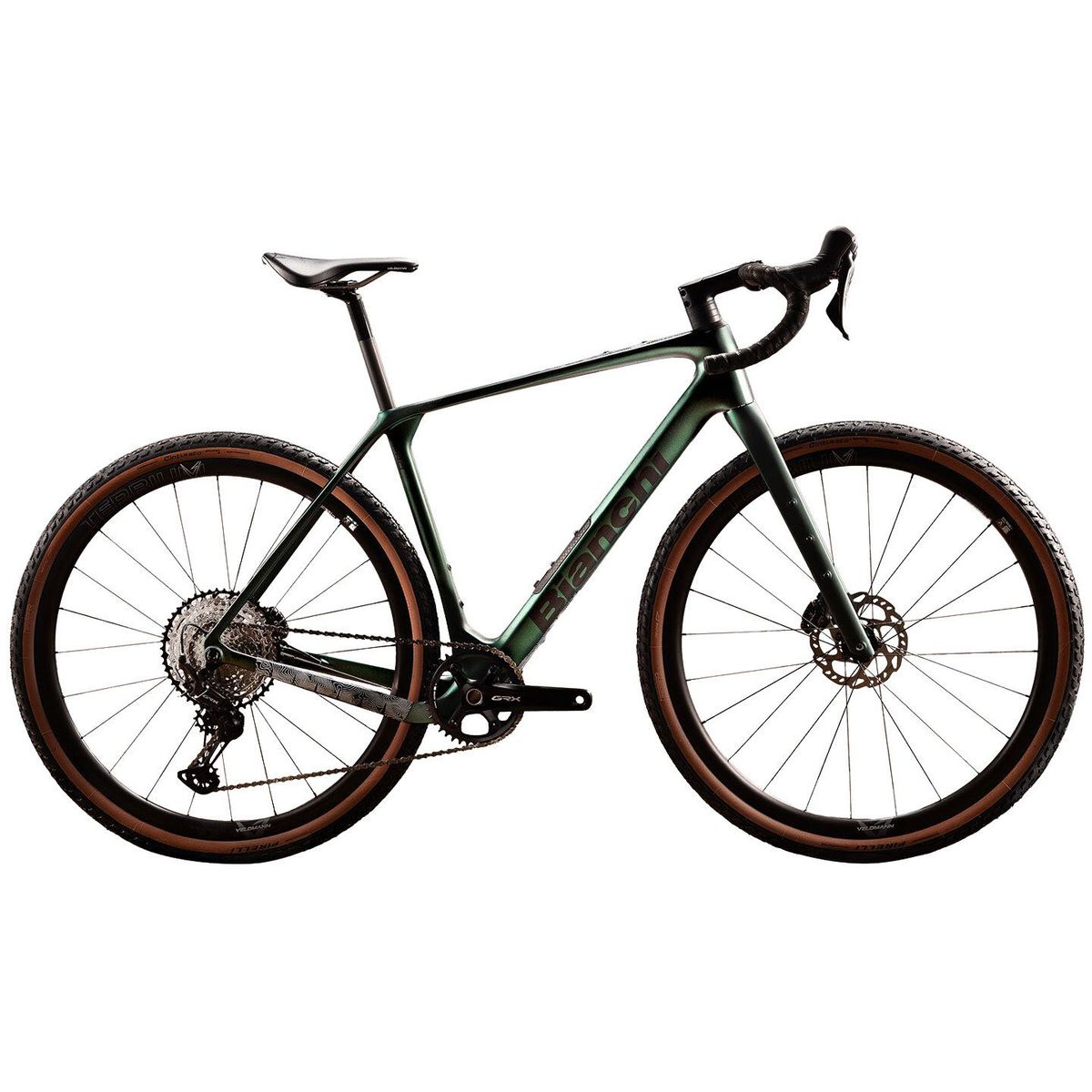 Bianchi Arcadex Pro GRX 820/822 Di2 1x12sp 2025 - Grøn