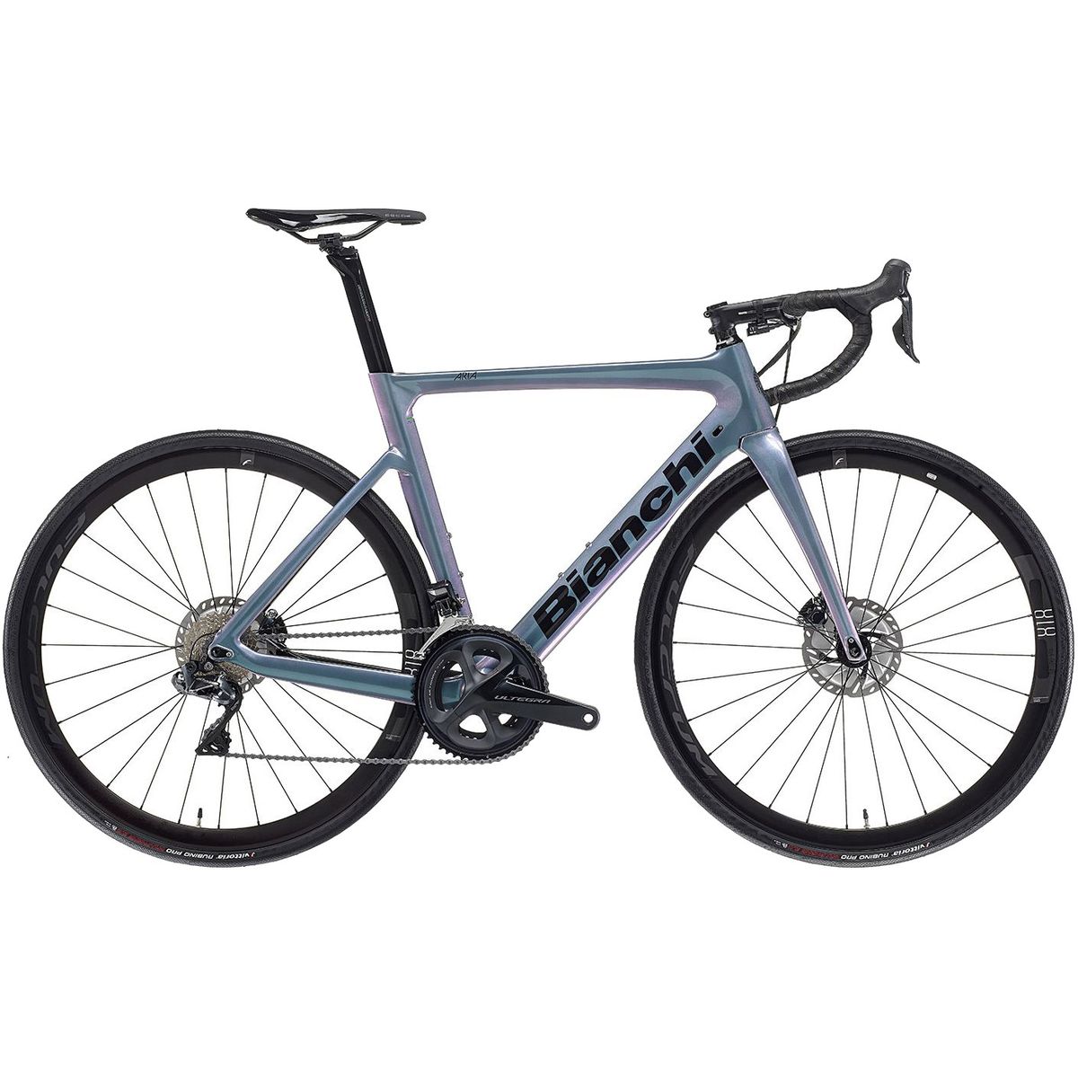 Bianchi Aria Aero Ultegra Di2 24g Disc 2023 - Lilla