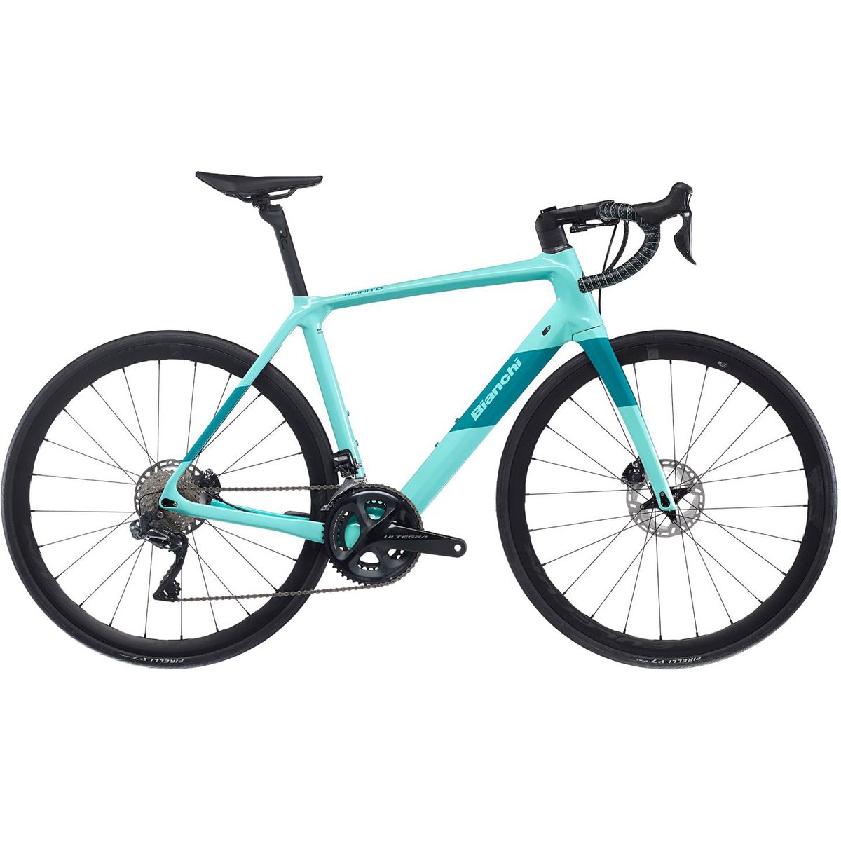 Bianchi Infinito 105 Di2 24g Disc 2023 - Celeste