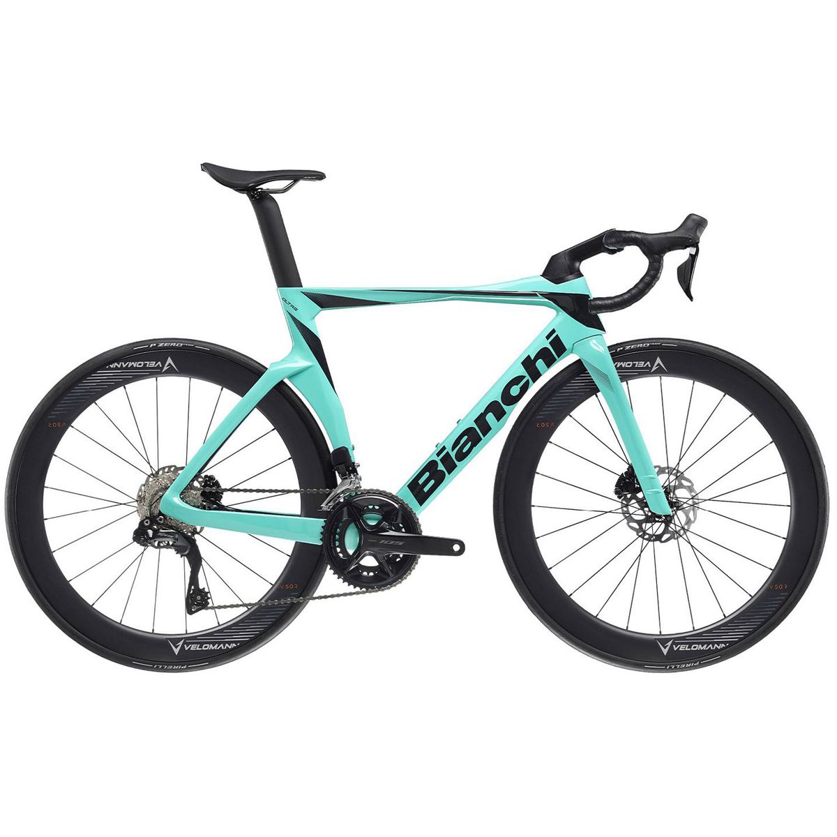 Bianchi Oltre Comp 105 Di2 24sp 2024 - Turkis