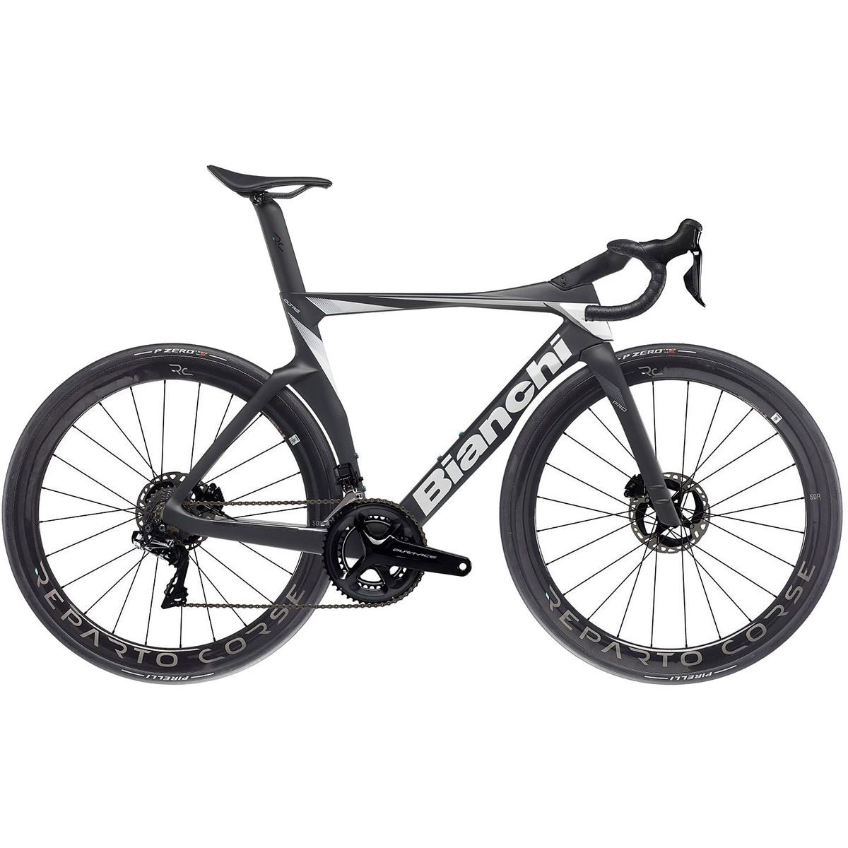 Bianchi Oltre Pro Dura Ace Di2 24g 2023 - Sort