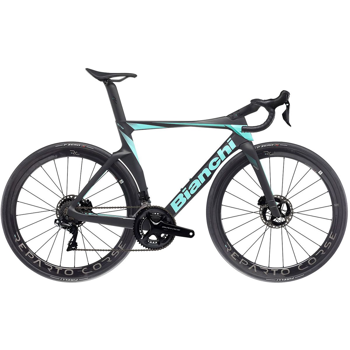 Bianchi Oltre Pro Dura Ace Di2 24g 2023 - Sort