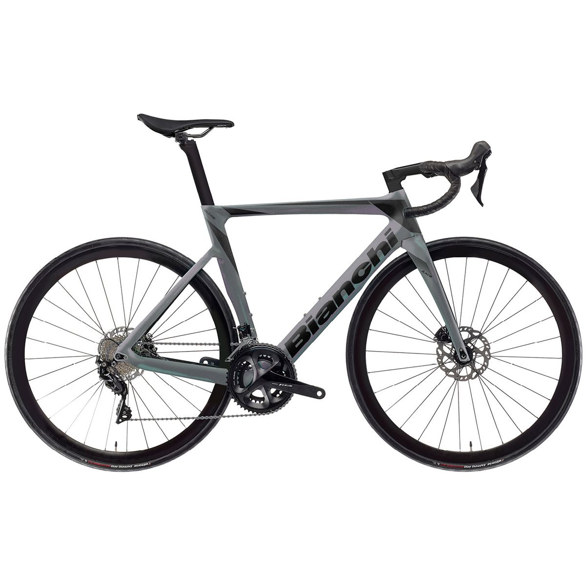 Bianchi Oltre Race 105 24sp 2024 - Grå