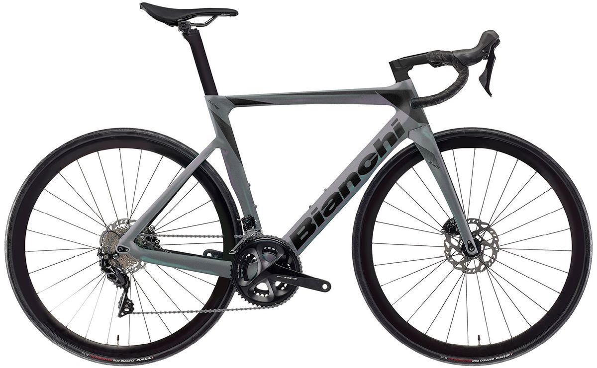 Bianchi Oltre Race 105 Di2 24sp 2024 - Grå