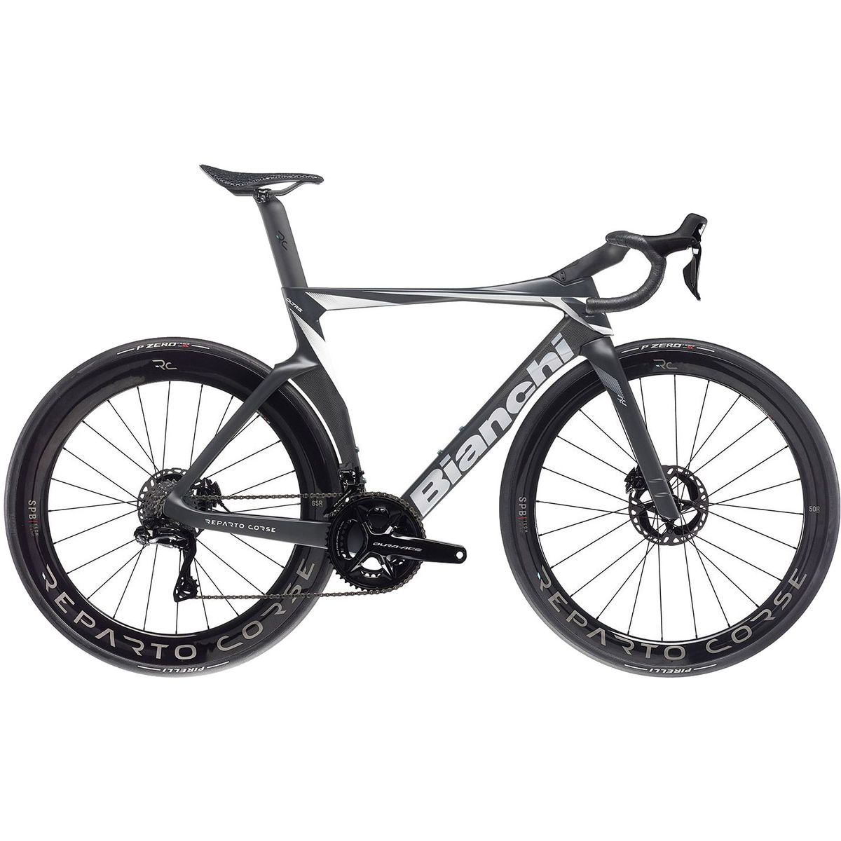 Bianchi Oltre RC Dura Ace Di2 24g 2023 - Sort