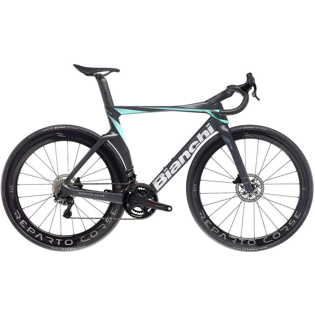 Bianchi Oltre RC Super Record EPS 24g 2023 - Sort