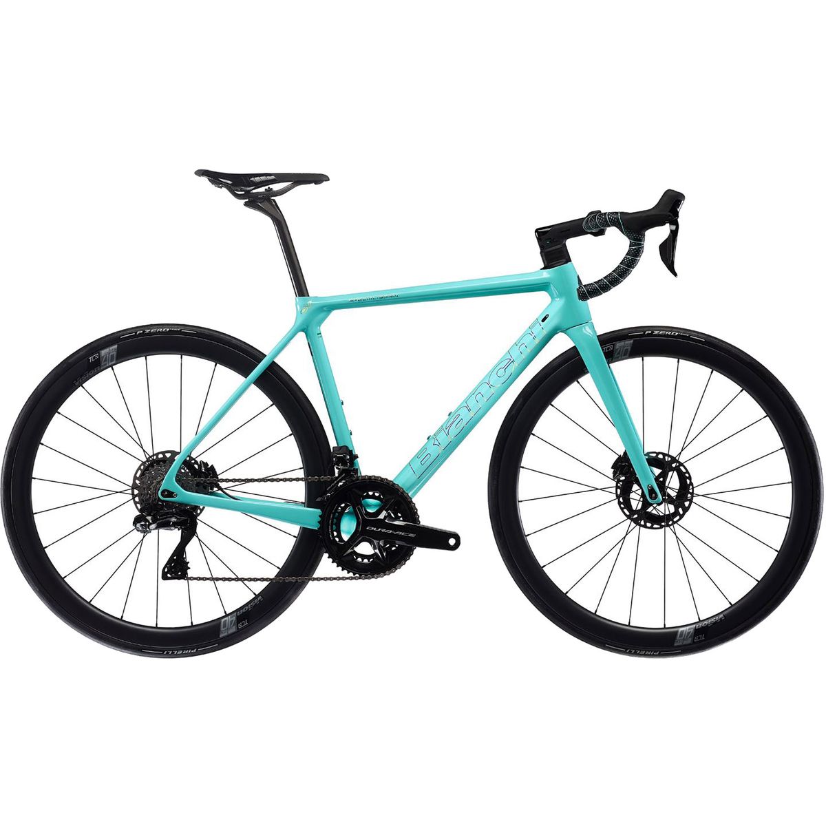 Bianchi Specialissima Dura Ace Di2 24g Disc 2023 - Celeste