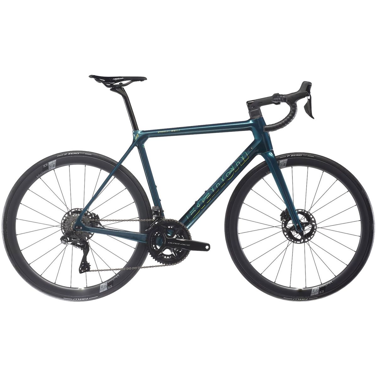 Bianchi Specialissima Dura Ace Di2 24g Disc 2023 - Grøn