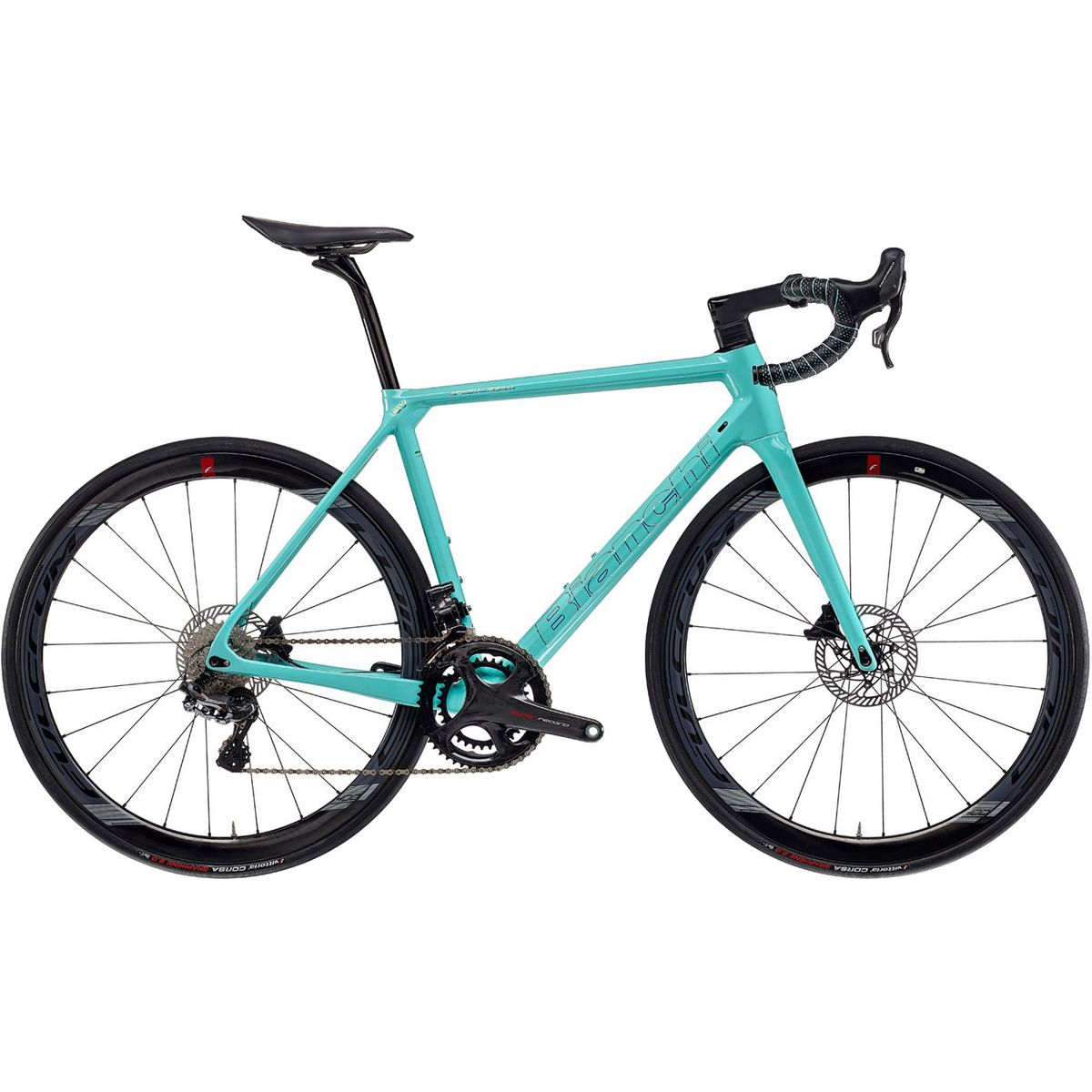 Bianchi Specialissima Super Record EPS 24g Disc 2023 - Celeste