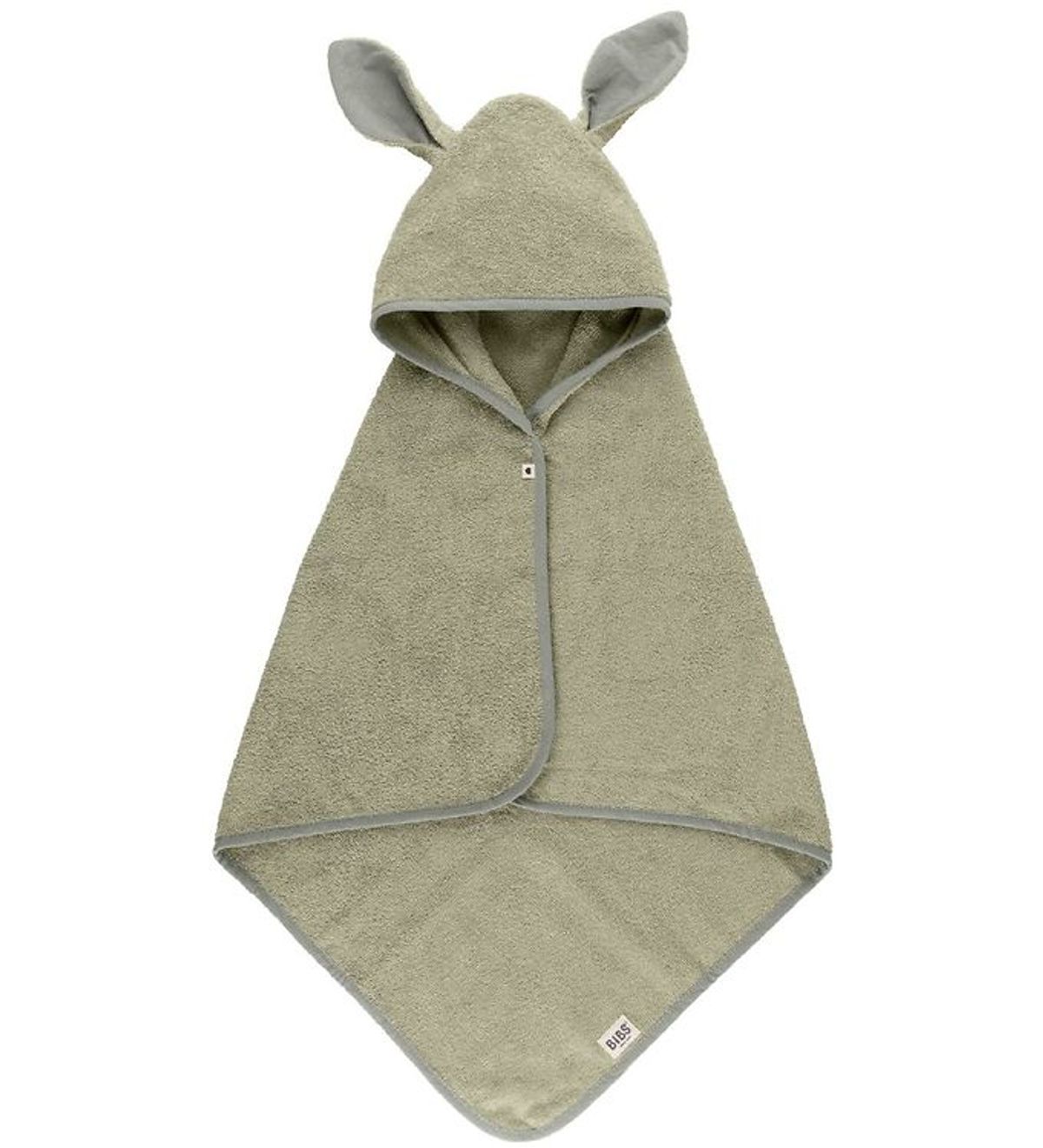 BIBS Babyhåndklæde - 68x66 cm - Kangaroo - Sage