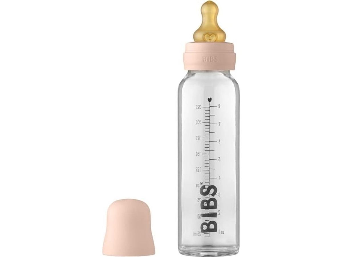 Bibs Bibs - Anti-Kolik Flaske Til Spædbørn 225 Ml Blush