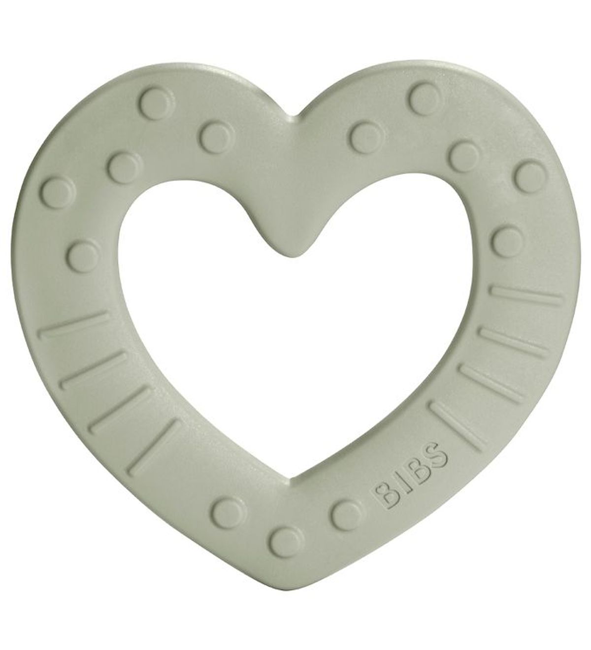 BIBS Bidering - Heart - Sage