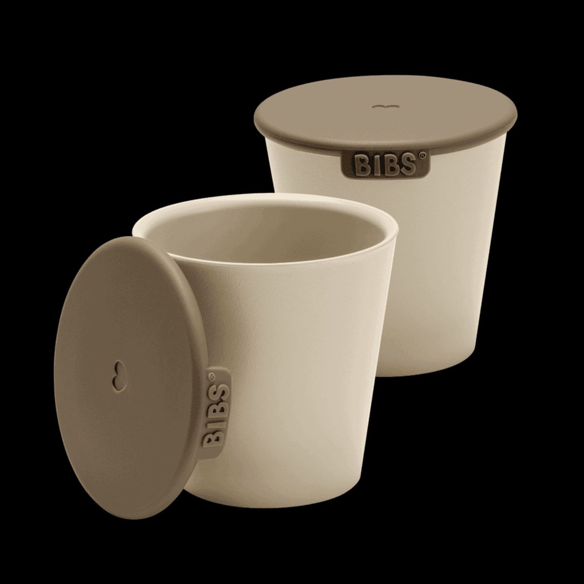 Bibs Cup Set Vanilla