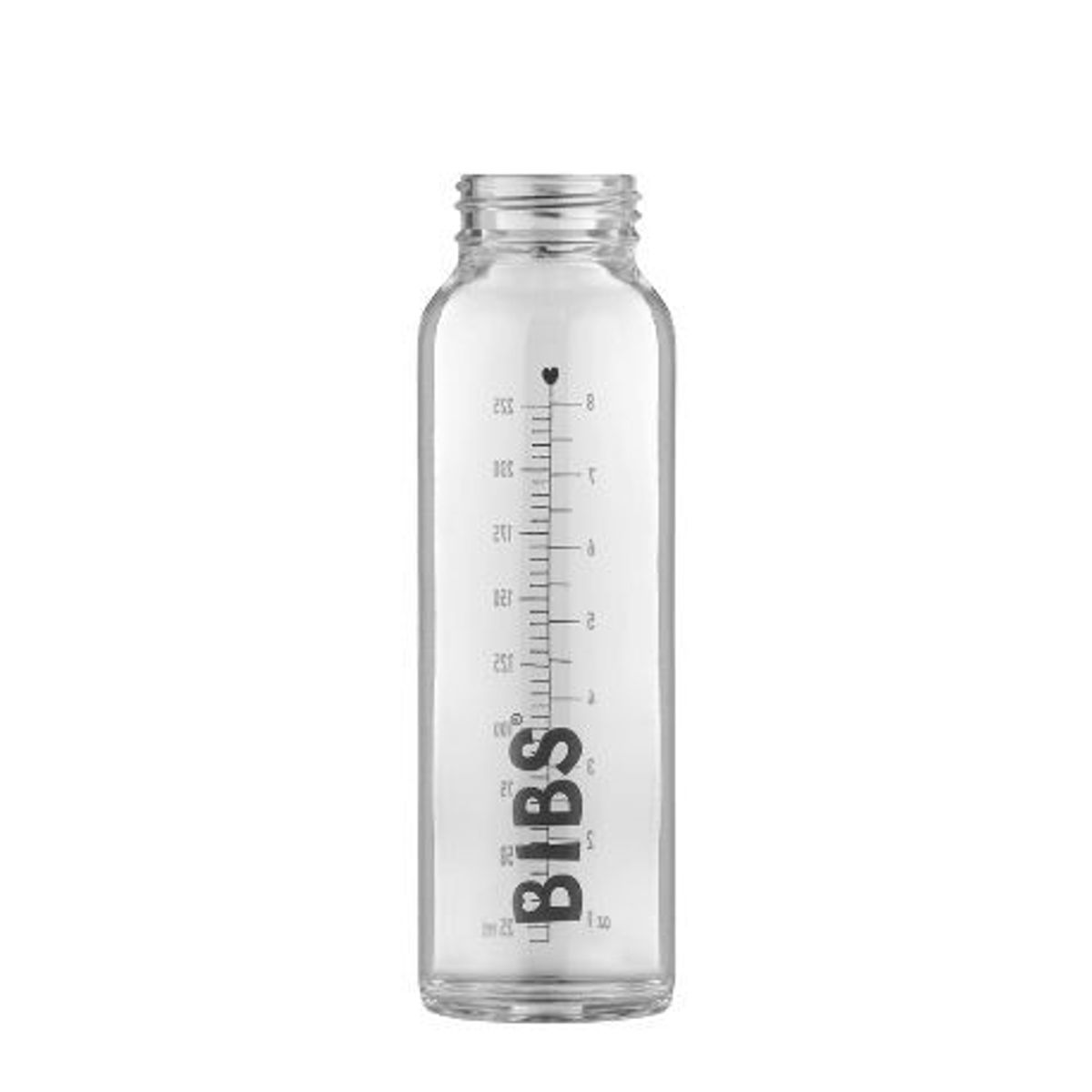 Bibs Glass Bottle, Sutteflaske I Glas, Del Af Et Sæt, 225 Ml.