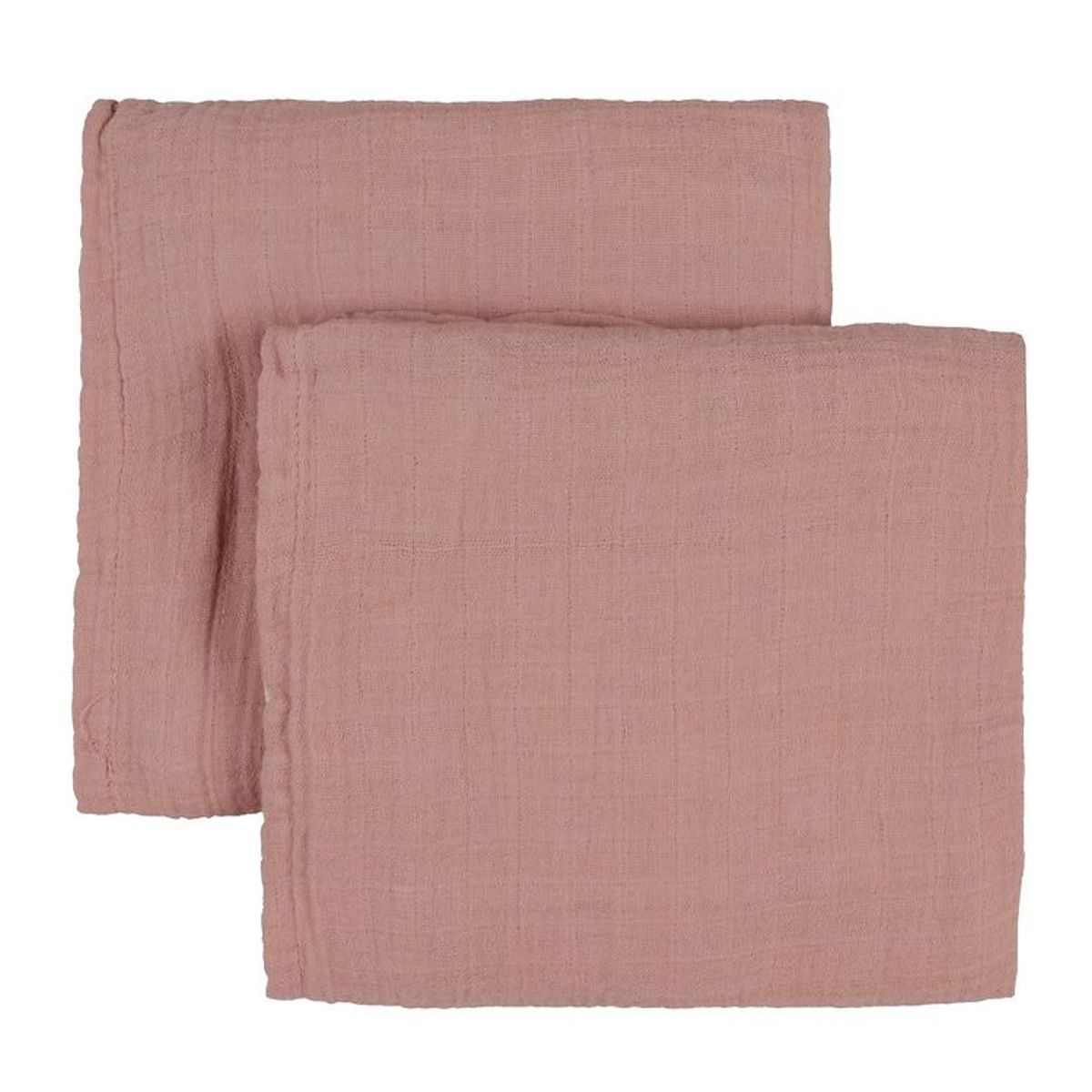 BIBS Stofbleer - 2-pak - 70x70 cm - Blush