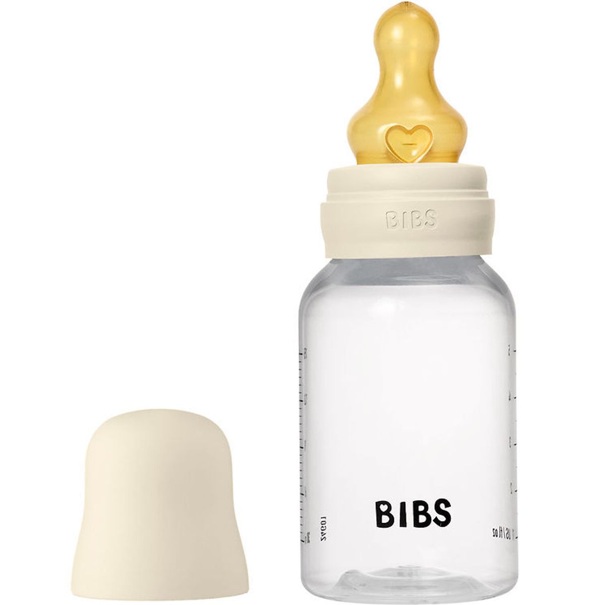 Bibs Sutteflaske - 150 ml - Naturgummi - Ivory