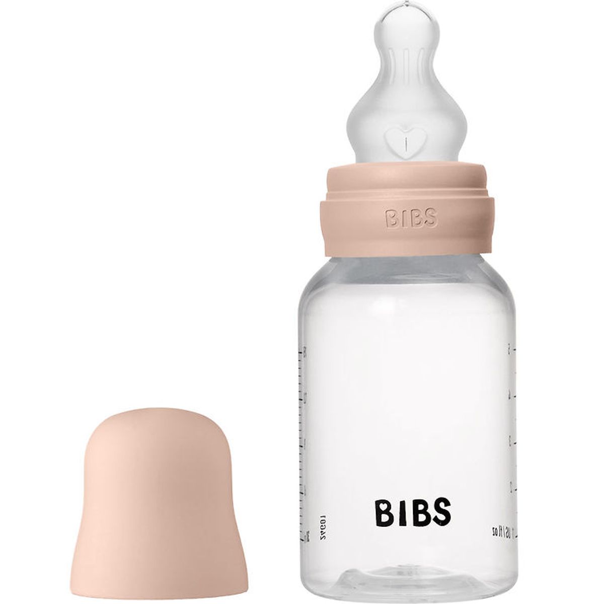 Bibs Sutteflaske - 150 ml - Silikone - Blush