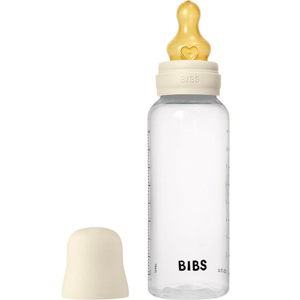 Bibs Sutteflaske - 270 ml - Naturgummi - Ivory