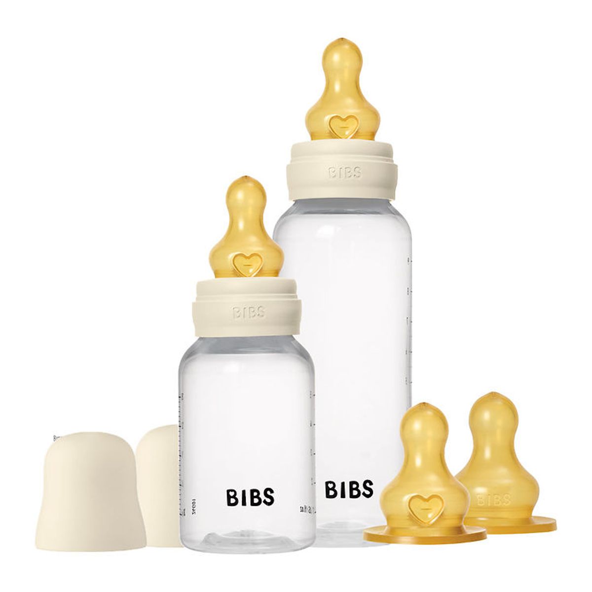 Bibs Sutteflaskesæt - Grow and Flow - Naturgummi - 150 ml/270 ml