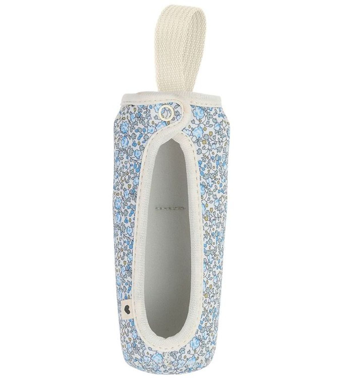 BIBS X Liberty Flaske Etui - Stor - 225 ml - Blomster - Ivory