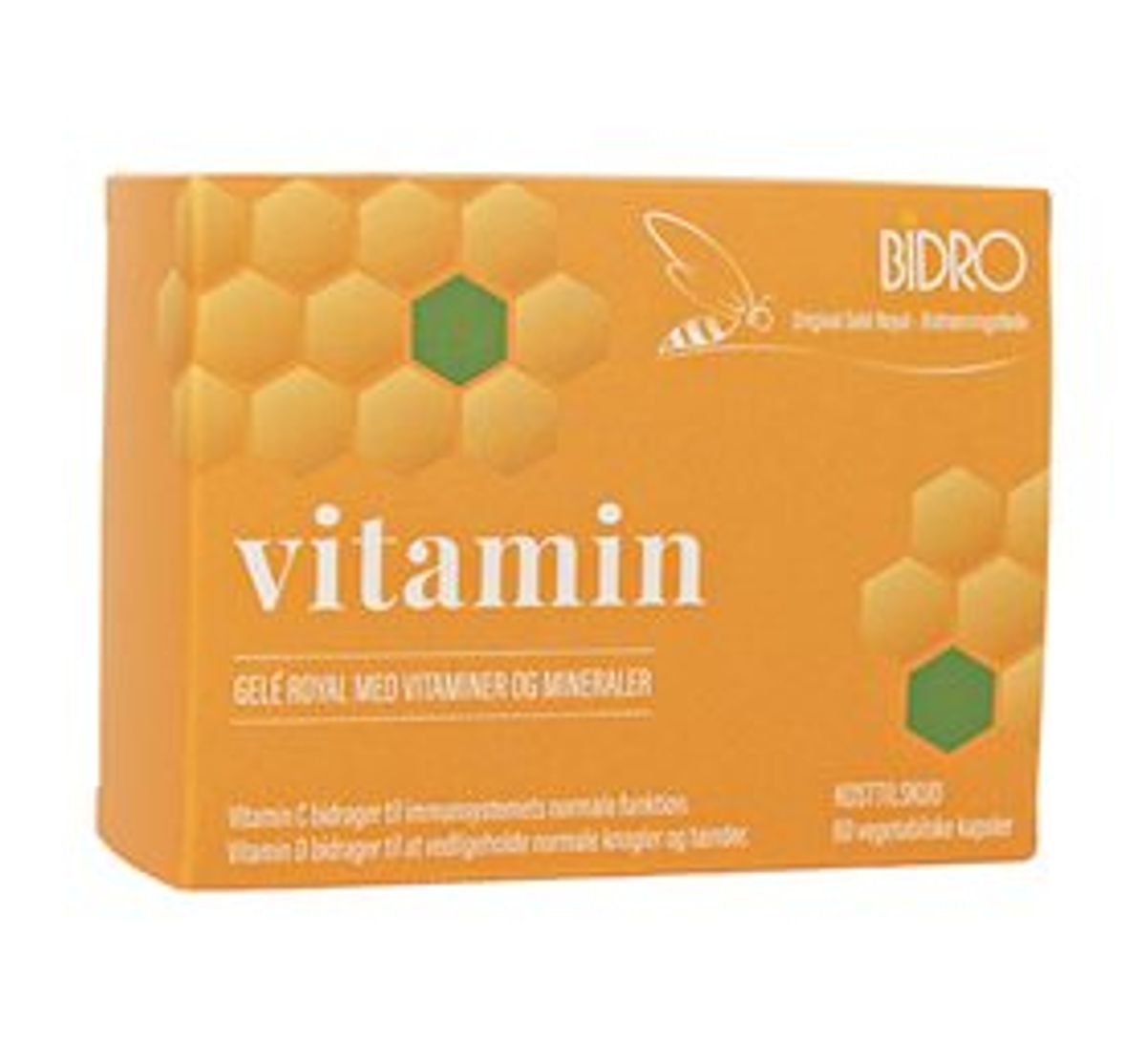 Bidro Vitamin 60 veg. kapsler ( Hed tidligere Vitamin og Mineral )