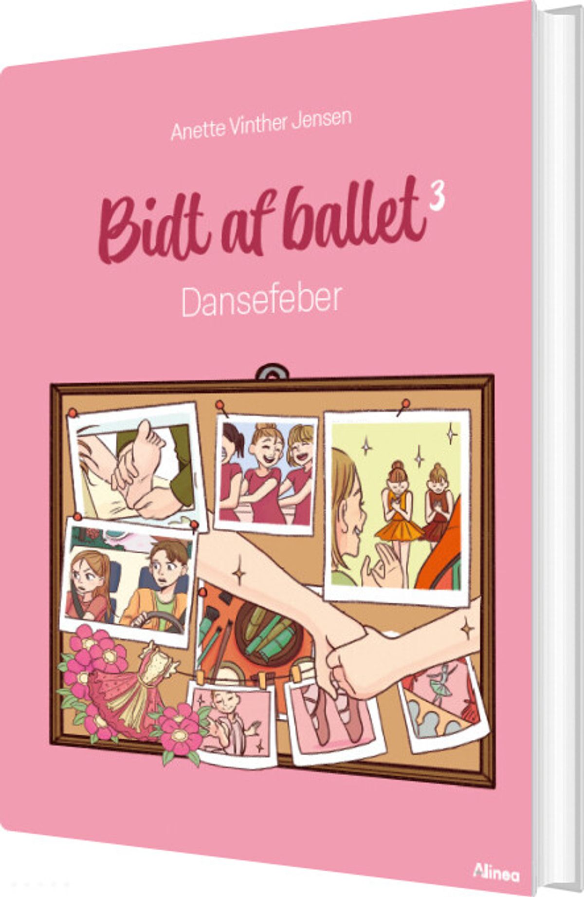 Bidt Af Ballet 3 - Dansefeber, Rød Læseklub - Anette Vinther Jensen - Bog