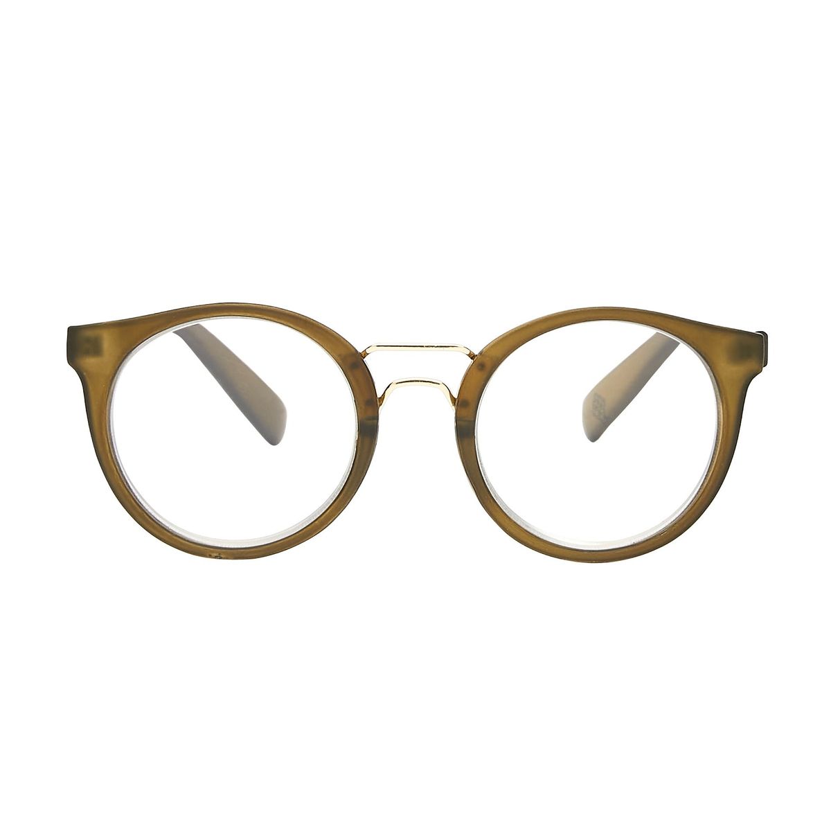 Biella Olive Læsebrille - CLASSIC - Olive / +1.5