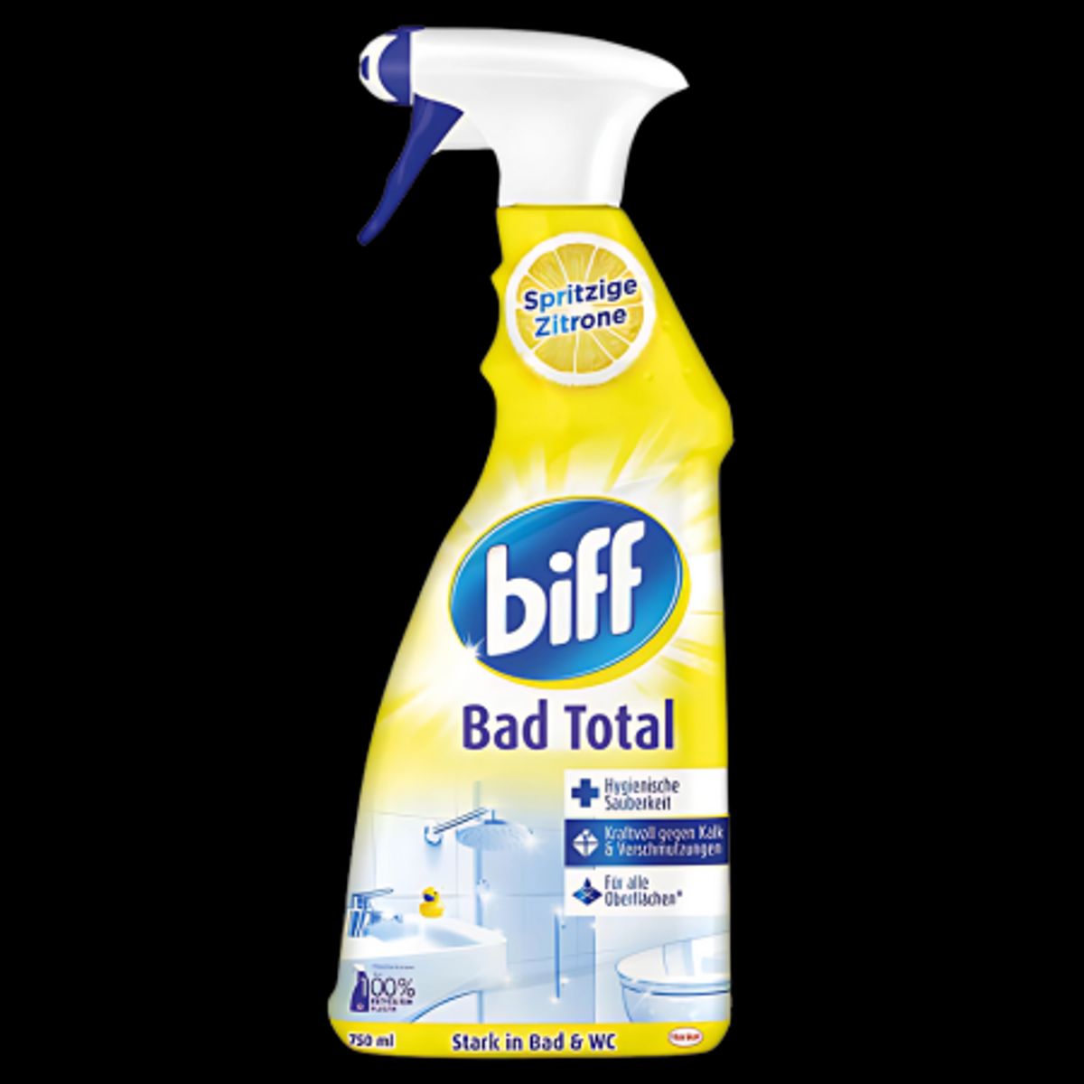 Biff Bad Total Badeværelse Lemon Rengøringsspray - 750ml