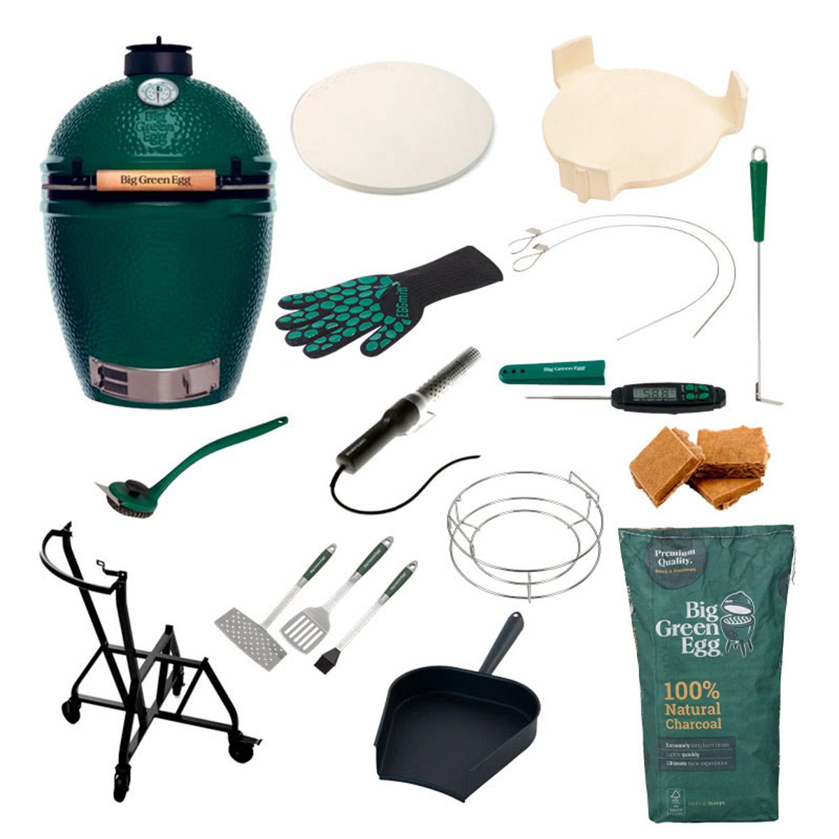 Big Green Egg Large Udvidet Pakke