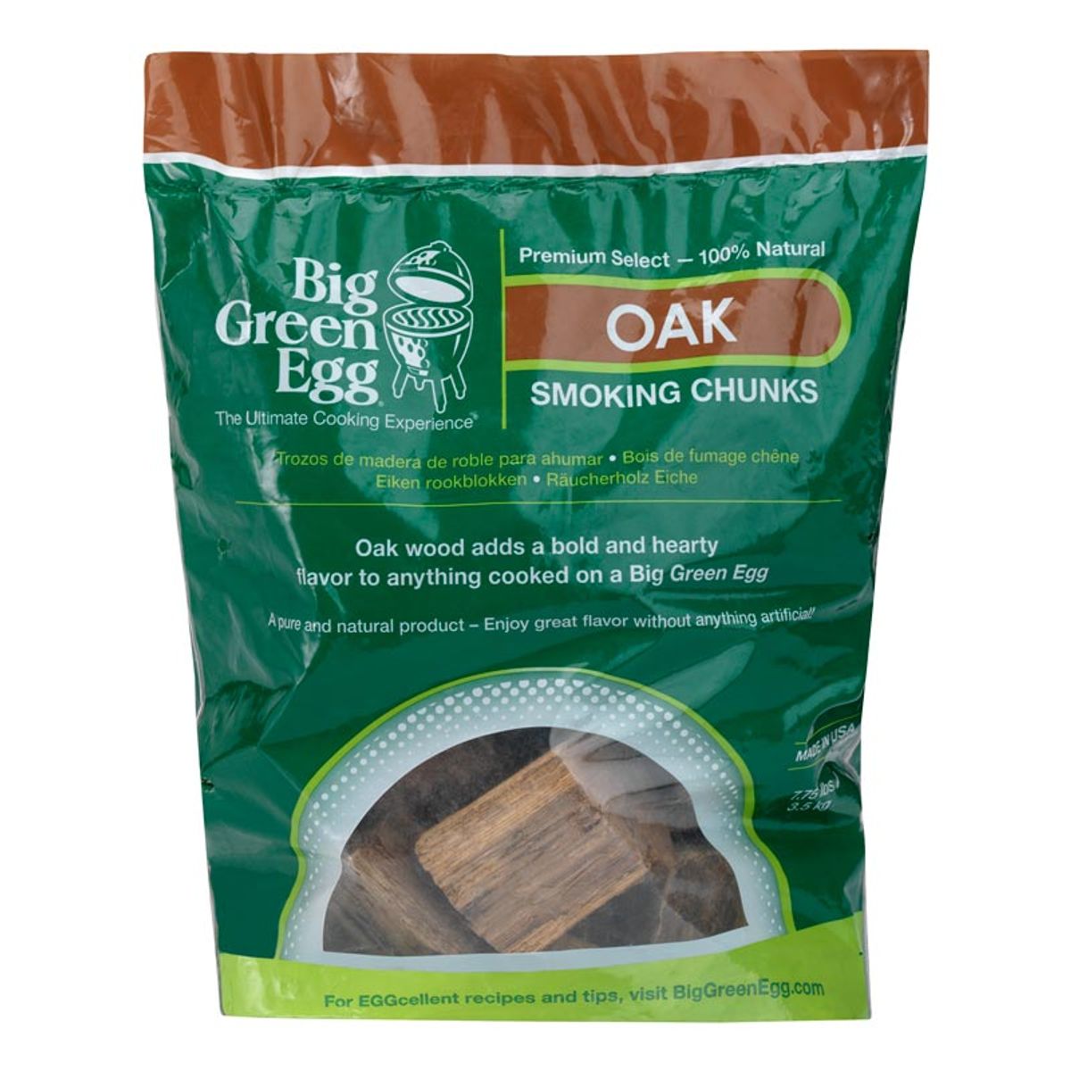 Big Green Egg Wood Chunks - Eg