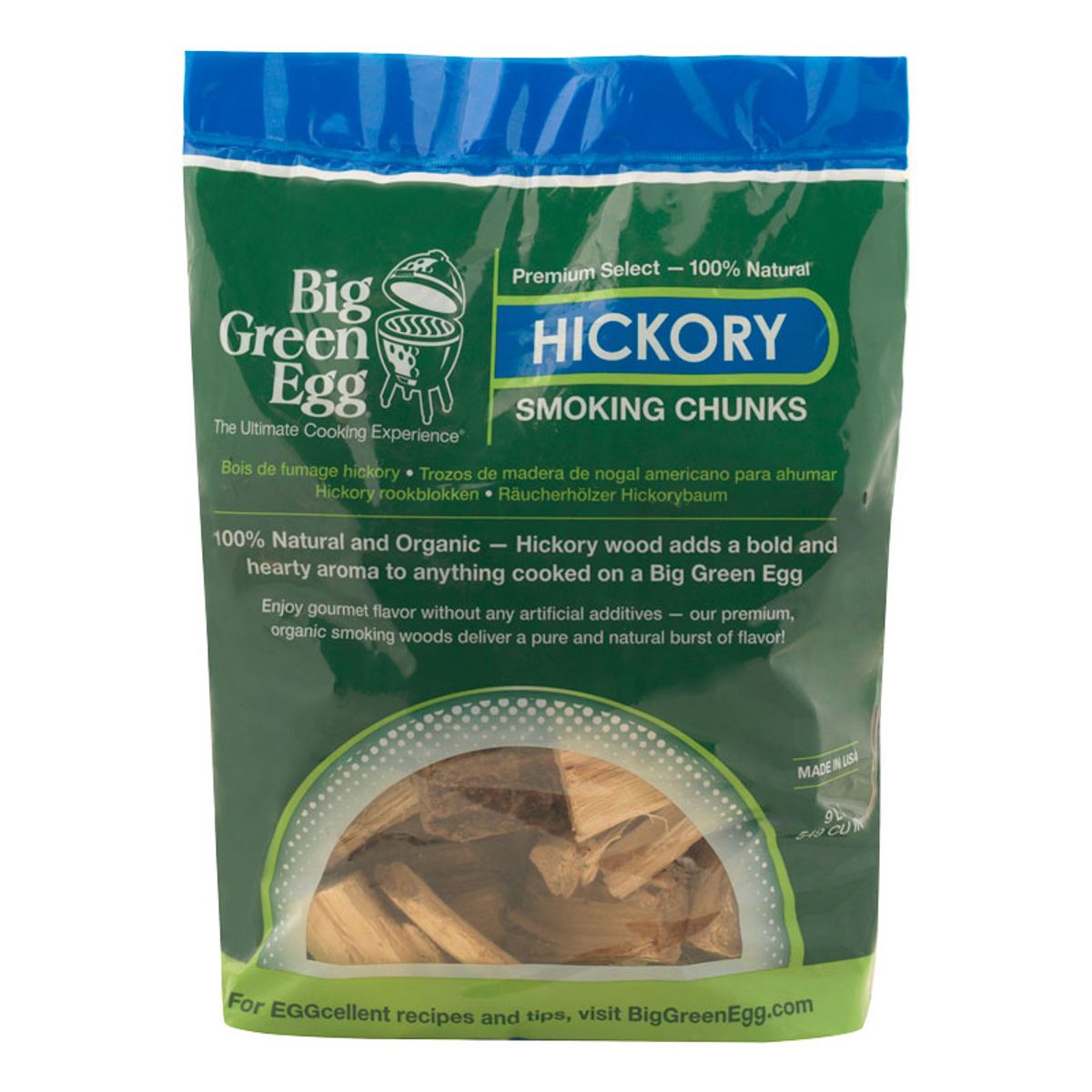 Big Green Egg Wood Chunks - Hickory