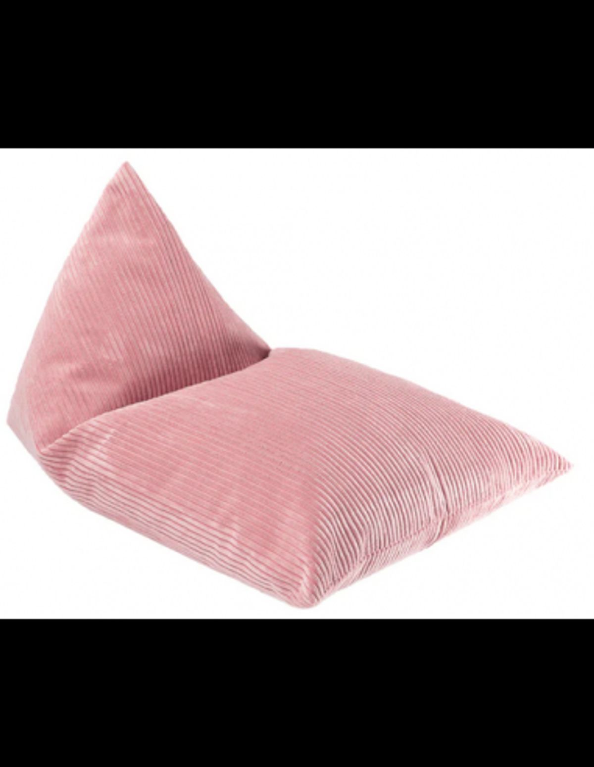 Big Lounger Sækkestol til børn i OEKO-TEX corduroy H70 cm - Pink Mousse