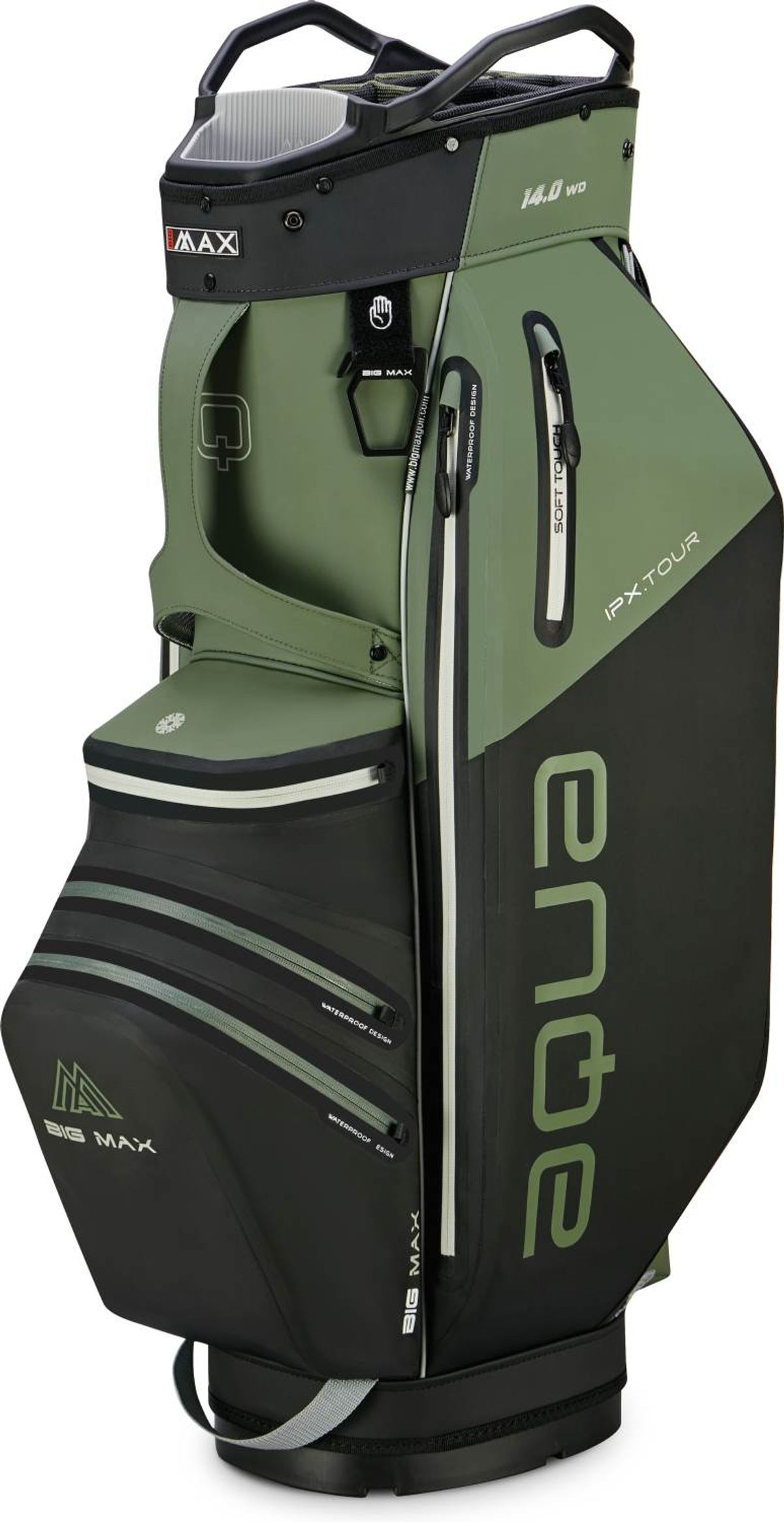 Big Max Aqua IPX Tour Vandtæt Vognbag - Olive Green/Black