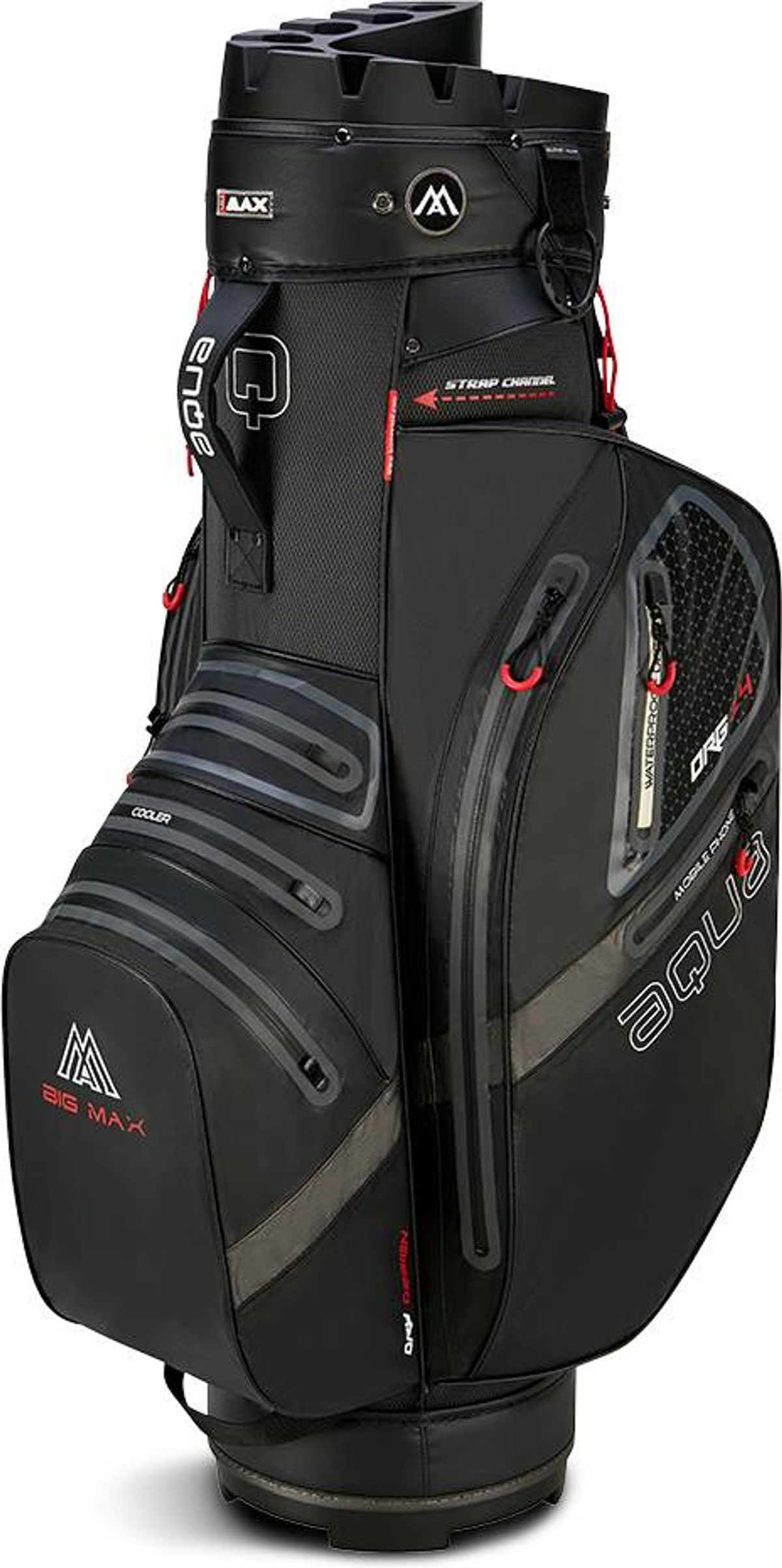 Big Max Aqua Silencio 4 Vandtæt Vognbag - Black