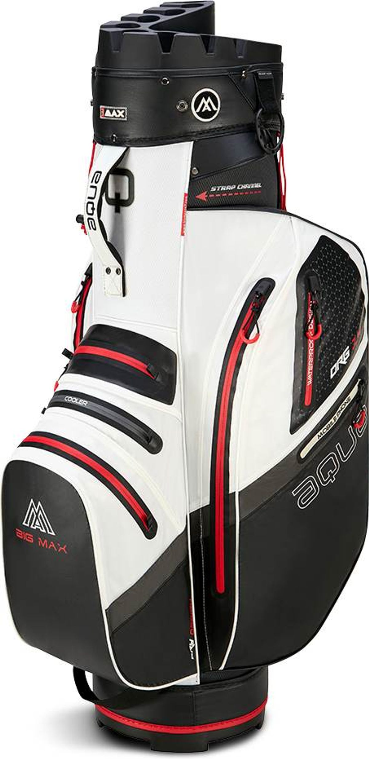 Big Max Aqua Silencio 4 Vandtæt Vognbag - White/Black/Red