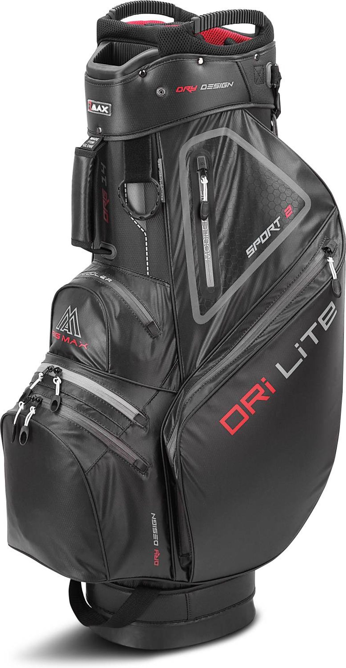 Big Max Dri Lite Sport 2 Vandtæt Vognbag - Black/Black